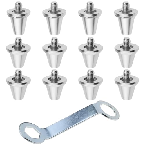 SG Store 12Pcs Football Shoe Studs Replacement Compatible with Nike Compatible with Puma Compatible with New Balance Aluminum Alloy Football Studs Set A SG Store 12Pcs Football Shoe Studs Replacement Compatible with Nike Compatible with Puma Compatible with New Balance Aluminum Alloy Football Studs Set A von SG Store