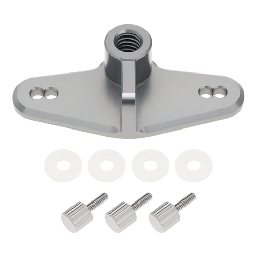 SG Store Fahrradhalterungsadapter Fernbedienungs-Fahrradhalterung Kompatibel mit DJI Air 3 Mini 4 Pro Mini 3 Mini 3 Pro 1/4 mit Zubehör Silber SG Store Fahrradhalterungsadapter Fernbedienungs-Fahrradhalterung Kompatibel mit DJI Air 3 Mini 4 Pro Mini 3 Mini 3 Pro 1/4 mit Zubehör Silber von SG Store