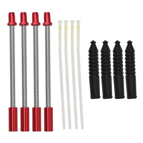 SG Store Set mit 12-teiligem Fahrrad-V-Bremsen-Ellenbogen-Set, Flexible V-Bremse, Break Nudel mit Schmierrohr, Gummimanschette, Zubehör für Mountainbikes, Rennräder SG Store Set mit 12-teiligem Fahrrad-V-Bremsen-Ellenbogen-Set, Flexible V-Bremse, Break Nudel mit Schmierrohr, Gummimanschette, Zubehör für Mountainbikes, Rennräder von SG Store