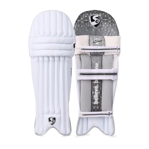 SG Campus Batting Leg Guard for Men & Boys | White | Youth | for Right-Hand Batsman | Hook and Loop | Leg Protection for Cricket |Cricket Pads | Batting Leg Rüstung SG Campus Batting Leg Guard for Men & Boys | White | Youth | for Right-Hand Batsman | Hook and Loop | Leg Protection for Cricket |Cricket Pads | Batting Leg Rüstung von SG