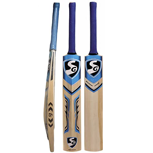 SG Men's Boundary Xtreme Cricket Bat Cricketschläger, Beige, Short Handle von SG