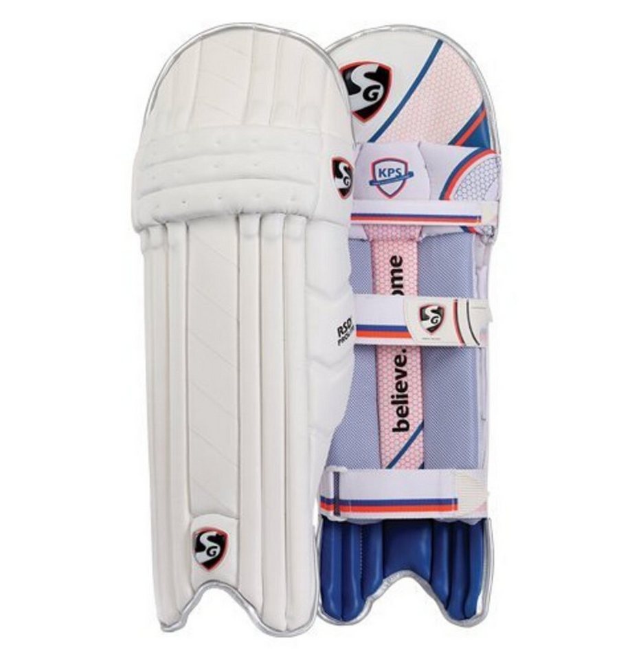 SG Protektoren-Set RSD Prolite Batting Leg Guard für Männer & Jungen (Bestandteile des Pakets: 1 Paar Beinschützer, Cricket-Sicherheitsausrüstung, Cricket-Pads, Batting Leg Armor), Verschlussart: Haken und Schlaufe, Beinschutz für Cricket von SG