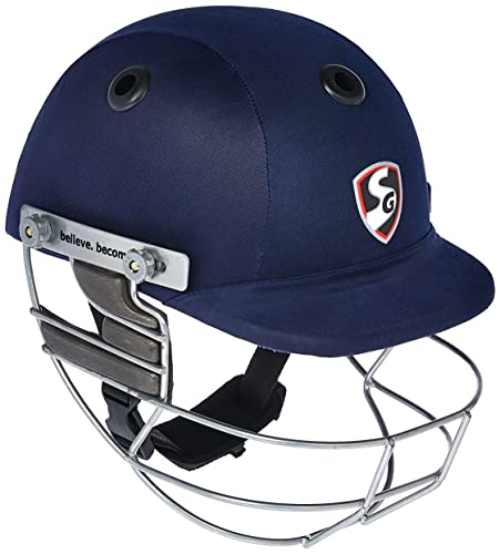 SG Unisex – Erwachsene SG01HE350027 Cricket Helmet, Mehrfarbig, Groß von SG