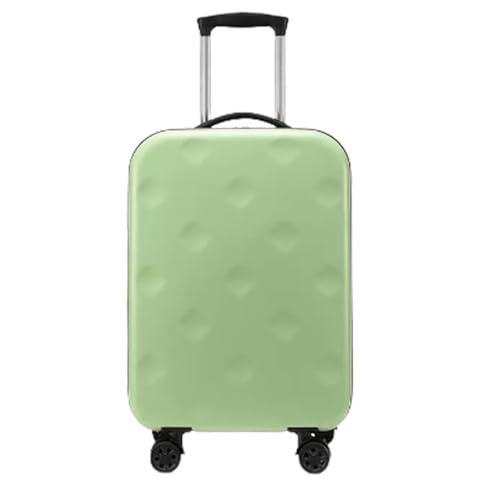 SGKOMN Faltbarer Koffer, leicht, Universal-Rad, Reiseschloss für Geschäftsreisen, Reisen (Matcha-Grün, 61 cm) von SGKOMN