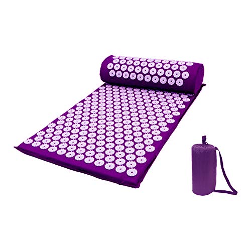 SGerste Akupressurmatte & Kissen Set Akupunkturmatte Spike Yogamatte für Massage Wellness Entspannung und Verspannungen Entspannung Muskeln Entspannung nach dem Sport Erholung mit Tragetasche SGerste Akupressurmatte & Kissen Set Akupunkturmatte Spike Yogamatte für Massage Wellness Entspannung und Verspannungen Entspannung Muskeln Entspannung nach dem Sport Erholung mit Tragetasche von SGerste