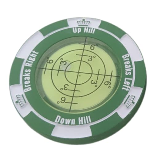 SHABD Golf-Putter-Reader, Golf-Trainingshilfe, Golfballmarker, Golfzubehör, Geschenke, Grün von SHABD