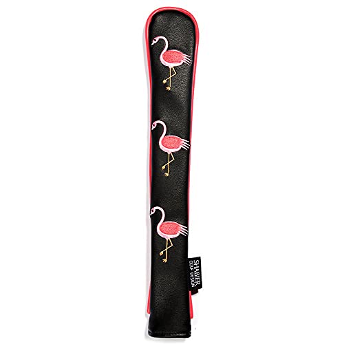 Flamingo-Golfschläger-Abdeckung, PU-Leder, wasserdicht, für Schläger Flamingo-Golfschläger-Abdeckung, PU-Leder, wasserdicht, für Schläger von SHABIER