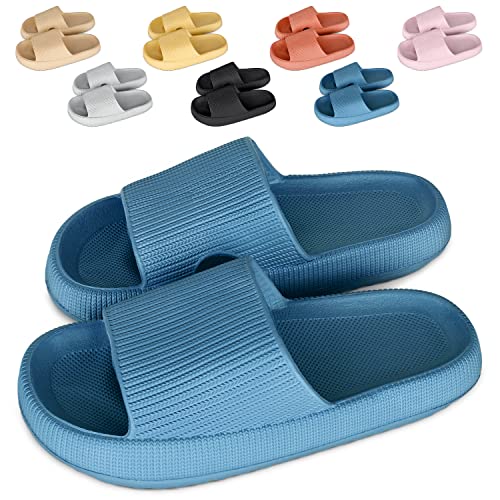 Cozislides Original Cosify Wolken Slipper Cloudyzz Schlappen Super Weiche Airfloppy Hausschuhe Rutschfeste Pantoletten Unisex Badelatschen Offener Zehentranner Sommer Flip Flops blue 44/45 Cozislides Original Cosify Wolken Slipper Cloudyzz Schlappen Super Weiche Airfloppy Hausschuhe Rutschfeste Pantoletten Unisex Badelatschen Offener Zehentranner Sommer Flip Flops blue 44/45 von SHAINE