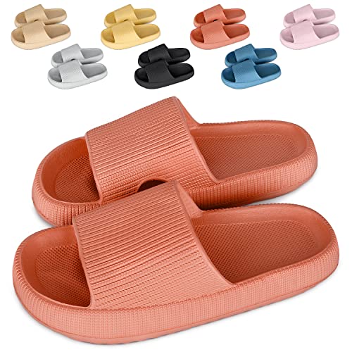 Cozislides Original Cosify Wolken Slipper Cloudyzz Schlappen Super Weiche Airfloppy Hausschuhe Rutschfeste Pantoletten Unisex Badelatschen Offener Zehentranner Sommer Flip Flops orange 38/39 Cozislides Original Cosify Wolken Slipper Cloudyzz Schlappen Super Weiche Airfloppy Hausschuhe Rutschfeste Pantoletten Unisex Badelatschen Offener Zehentranner Sommer Flip Flops orange 38/39 von SHAINE