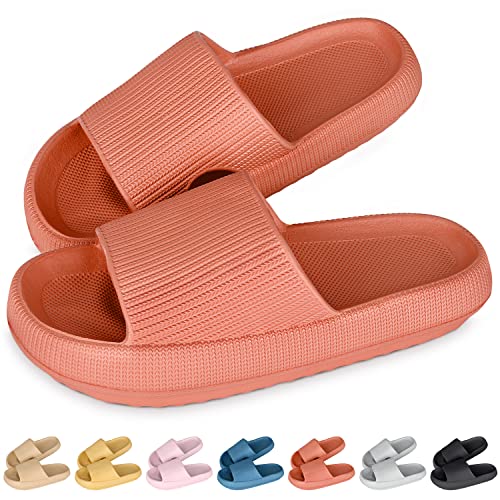 Cozislides Original Slippers Cloudyzz Schlappen Wolke Hausschuhe Gummi Home Slippers Badeschuhe rutschfeste Pantoletten Sommer Garten Badelatschen Flip Flops für Damen Herren Orange 36/37 EU Cozislides Original Slippers Cloudyzz Schlappen Wolke Hausschuhe Gummi Home Slippers Badeschuhe rutschfeste Pantoletten Sommer Garten Badelatschen Flip Flops für Damen Herren Orange 36/37 EU von SHAINE