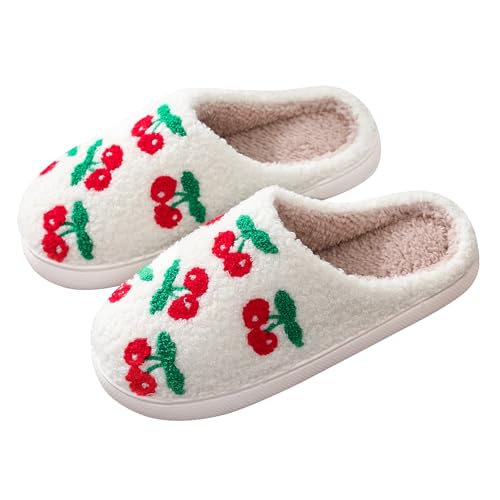 Hausschuhe Damen Herren Winter, Plüsch Pantoffeln Frauen, Flauschige Warme Slippers, Kuschelig Rutschfeste Plüschhausschuhe für Indoor Outdoor, Hauspantoffeln für Halloween Weihnachten, 40/41EU Hausschuhe Damen Herren Winter, Plüsch Pantoffeln Frauen, Flauschige Warme Slippers, Kuschelig Rutschfeste Plüschhausschuhe für Indoor Outdoor, Hauspantoffeln für Halloween Weihnachten, 40/41EU von SHAINE