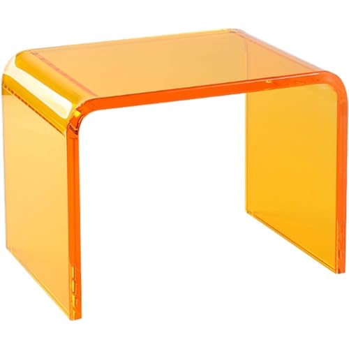 SHAIRMB Klares Acryl Beistelltisch, U-förmiger Beistelltisch, mit abgerundeten Kanten, Stilvoller moderner, Couchtisch, Minimalistischer Beistelltisch, Transparent,Orange,32x23x23.5cm SHAIRMB Klares Acryl Beistelltisch, U-förmiger Beistelltisch, mit abgerundeten Kanten, Stilvoller moderner, Couchtisch, Minimalistischer Beistelltisch, Transparent,Orange,32x23x23.5cm von SHAIRMB