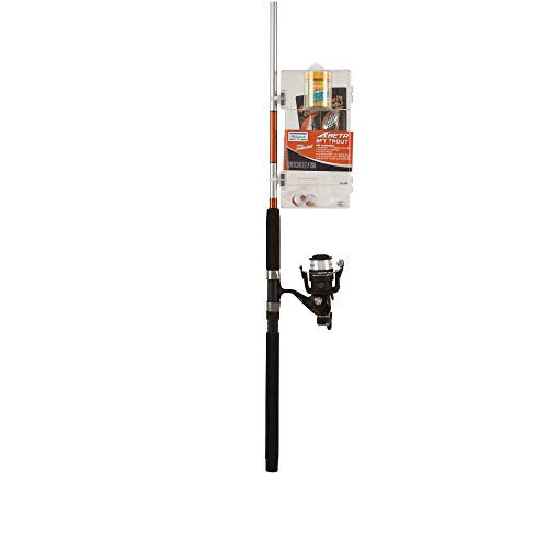 Shakespeare Catch More Fish Angelrute und Rolle Komplettset – beinhaltet Tackle Box, Schnur, Terminal Tackle, Köder Shakespeare Catch More Fish Angelrute und Rolle Komplettset – beinhaltet Tackle Box, Schnur, Terminal Tackle, Köder von SHAKESPEARE