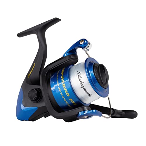 Shakespeare Firebird Spinnrolle - Vorgespulte, leichte Rolle mit Graphitgriff und Spule, leichtgängiges 1-Kugellager-Design für das Süßwasserfischen - 5000 Shakespeare Firebird Spinnrolle - Vorgespulte, leichte Rolle mit Graphitgriff und Spule, leichtgängiges 1-Kugellager-Design für das Süßwasserfischen - 5000 von SHAKESPEARE