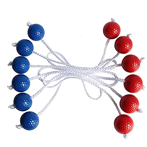 SHANGHh Golfbälle, Leiter-Golfball für Wurfspiele,Leiter Golf Ball Für Toss Spiel 6 Satz Harte Golf Trainingsbälle Outdoor Game gemischte Farben Ball Sets SHANGHh Golfbälle, Leiter-Golfball für Wurfspiele,Leiter Golf Ball Für Toss Spiel 6 Satz Harte Golf Trainingsbälle Outdoor Game gemischte Farben Ball Sets von SHANGHh