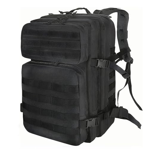 SHANNA Trekkingrucksack, Wanderrucksäcke Militärrucksack 45L Armee Rucksack MOLLE Assault Pack Taktischer Kampfrucksack für Outdoor Wandern Camping Trekking Angeln Jagd SHANNA Trekkingrucksack, Wanderrucksäcke Militärrucksack 45L Armee Rucksack MOLLE Assault Pack Taktischer Kampfrucksack für Outdoor Wandern Camping Trekking Angeln Jagd von SHANNA