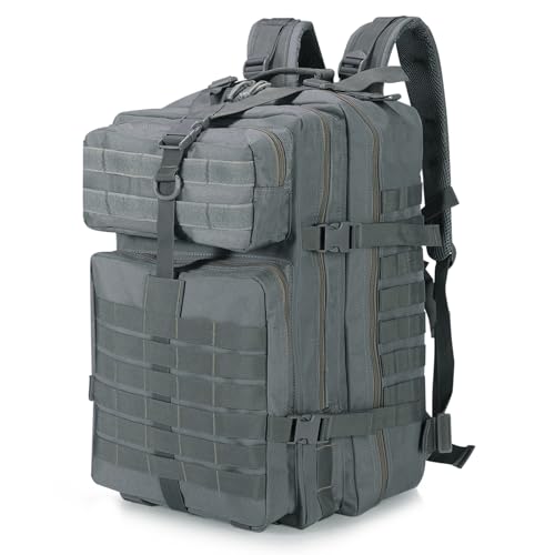 SHANNA Trekkingrucksack, Wanderrucksäcke Militärrucksack 45L Armee Rucksack MOLLE Assault Pack Taktischer Kampfrucksack für Outdoor Wandern Camping Trekking Angeln Jagd SHANNA Trekkingrucksack, Wanderrucksäcke Militärrucksack 45L Armee Rucksack MOLLE Assault Pack Taktischer Kampfrucksack für Outdoor Wandern Camping Trekking Angeln Jagd von SHANNA