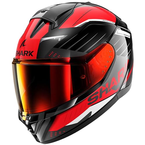 SHARK, Integraler Motorradhelm RIDILL 2 BERSEK Black/Red KRA, S von SHARK