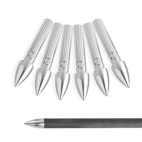 SHARROW 50 Stück Bogenschießen Pfeilspitze Pfeil Tipps Einfügen Feld Punkt 62 Grain Broadhead Ersatz Jagdspitzen for ID 4,2 mm Carbonpfeile Pfeilschaft SHARROW 50 Stück Bogenschießen Pfeilspitze Pfeil Tipps Einfügen Feld Punkt 62 Grain Broadhead Ersatz Jagdspitzen for ID 4,2 mm Carbonpfeile Pfeilschaft von SHARROW