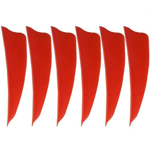 SHARROW 50 Stücke Bogenschießen Pfeile Federn 3 Zoll 4 Zoll 5 Zoll Echte Jagdpfeile Befiederung Natürliche Federn für Pfeile Bogenschießen Pfeil Vane für Jagd DIY Pfeile Carbonpfeile (Rot, 5 Zoll) SHARROW 50 Stücke Bogenschießen Pfeile Federn 3 Zoll 4 Zoll 5 Zoll Echte Jagdpfeile Befiederung Natürliche Federn für Pfeile Bogenschießen Pfeil Vane für Jagd DIY Pfeile Carbonpfeile (Rot, 5 Zoll) von SHARROW