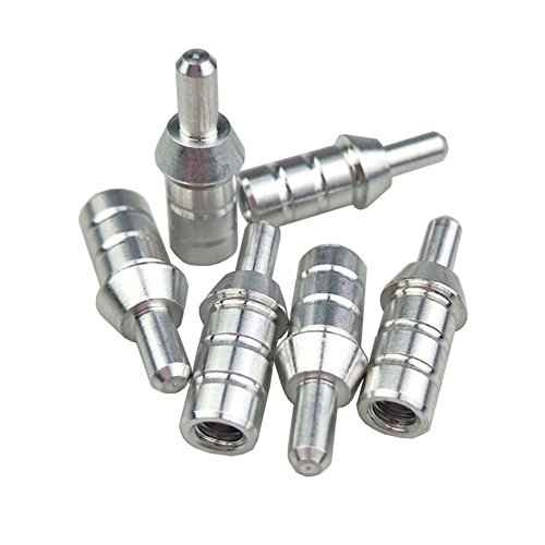 SHARROW 50Pcs Bogenschießen Nock Aluminium Pins für ID 6.2mm Pfeile Schaft SHARROW 50Pcs Bogenschießen Nock Aluminium Pins für ID 6.2mm Pfeile Schaft von SHARROW