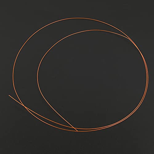 SHARROW 6 Meter Bogenschießen Ersatz Faser Optische Stäbe für Compound Bogenvisier Fluoreszenz Glasfaser Sicht Ersatzstab 0.5/0.75/1.0mm Durchmesser Erhältlich (Orange, 1.0mm) von SHARROW