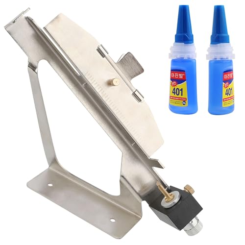 SHARROW Befiederungsgerät Bogenschießen Pfeil Fletching Jig Sticky Fletching Werkzeug mit 401 Kleber für DIY Bogen Pfeile SHARROW Befiederungsgerät Bogenschießen Pfeil Fletching Jig Sticky Fletching Werkzeug mit 401 Kleber für DIY Bogen Pfeile von SHARROW