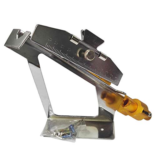 SHARROW Befiederungsgerät Bogenschießen Pfeil Fletching Jig Verstellbar Sticky fletching Werkzeug (Silber) von SHARROW