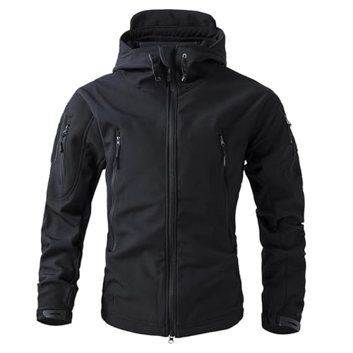 Angebote, Hybrid Jacke Herren Reflektierende Jacke Herren Herren Jacke Tarnung Steppjacke Übergangsjacke Jacke Mit Kapuzen Leichte Winddichte Jacke Funktionsjacke Herren Fahrrad Jacke Für Herren von SHE.White