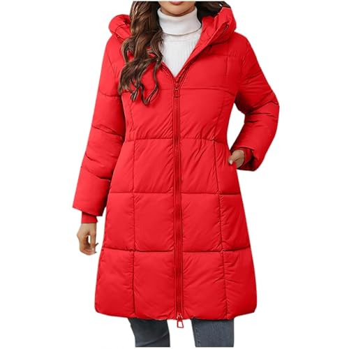 Blitzangebote Des Tages, Jacke Damen Winter Wollmantel Damen Winter Winterjacke Steppjacke Leichte Winddicht Übergangsjacke Winter Warme Wintermantel Für Frauen Skijacke Umstandsjacke Winter von SHE.White