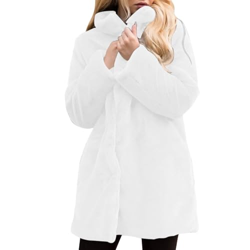 Die Discounter Merch, Wintermantel Damen Warm Wintermantel Winterjacke Steppjacke Leichte Winddicht Übergangsjacke Winter Warme Wintermantel Für Frauen Übergangsjacke Mädchen Parka Damen Winter von SHE.White