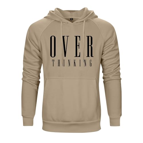 Warehouse Deal Retourenware, Hoodies Fleecepullover Herren Hoodie Herren Langram Mode Einfarbig Briefe Drucken Kapuzenpullover Y2K Outdoor Hoody Pullover Hoodies Männer Kapuzenpullover Für Herren von SHE.White