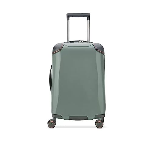 SHENGQIUS Koffer mit Spinner-Rädern, Handgepäck, doppelt große Räder, intelligentes Sicherheitsdesign zum Öffnen und Schließen, Aufladen über USB von SHENGQIUS