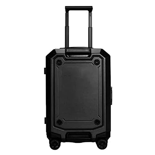 SHENGQIUS Tragbarer Koffer, Handgepäck, Koffer ohne Reißverschluss und mit 360° drehbaren Rädern, Gepäck mit TSA-Schloss und Schwenkrädern, langlebige Hartschale von SHENGQIUS
