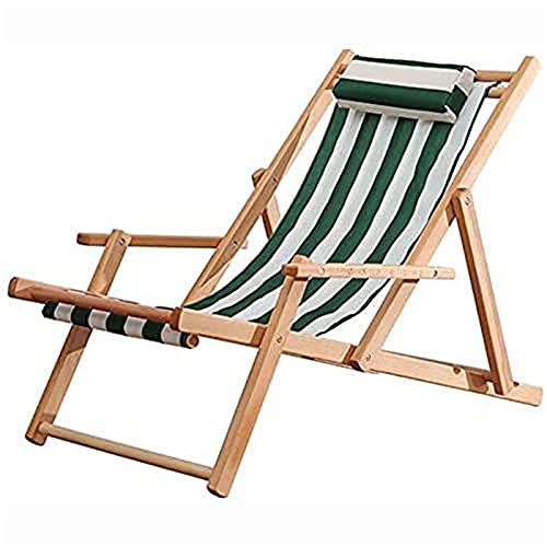 SHERAF Zero Gravity Loungesessel, Outdoor-Klappstühle, Outdoor-Klappstuhl, Massivholz, Strandbalkon, Multifunktions-Loungesessel, Loungesessel, Geschenk, warm wie eh und je Lofty Ambition von SHERAF