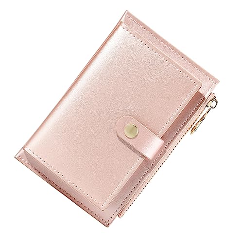 SHERCHPRY 1stk Damen Geldbörse Tasche Kartenhalter Für Damen Geldbörsen Für Damen Inhaber Frauen Münze Portemonnaie Karten-geldbörse Karten Münzgeldbörse Karten Geldbörse Rosa Pu von SHERCHPRY