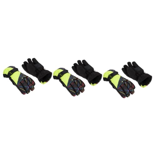 SHERCHPRY 3St Sporthandschuhe winterhandschuhe skihandschuhe kinderschneehandschuh beheizbare Handschuhe Ski-Maske kinderhandschuhe Fingerhandschuhe Handschuhe zum Bergsteigen von SHERCHPRY