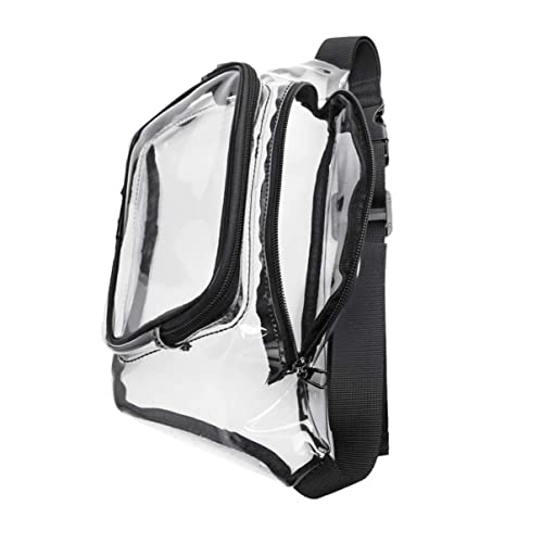 SHERCHPRY Bauchtasche Hüfttaschen Clear Crossbody Bag Clear Crossbody- Geldb?RSE Crossbody- Tasche Geldb?rsen für Klarer Stadionbeutel Klarer Crossbody Durchsichtige Tasche e Bauchtasche von SHERCHPRY