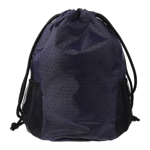 SHERCHPRY Saitenpaket Sporttasche sportbeutel schultüte reiserucksäcke tanzsäcke Turnbeutel Frau Tasche mit Kordelzug Halloween-Aufbewahrungstasche Fitnessbeutel mit Kordelzug Polyester Navy von SHERCHPRY