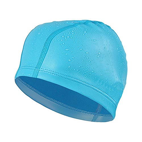 SHESHY Badekappe Schwimmkappe, Schwimmhaube, Badekappe, Flexible Kappe Wasserdicht Feuchtigkeitsbeständige Badehut Nylon Spandex Stoff Baumwolle & PU-Faser Badekappe für Erwachsene Männer und Frauen SHESHY Badekappe Schwimmkappe, Schwimmhaube, Badekappe, Flexible Kappe Wasserdicht Feuchtigkeitsbeständige Badehut Nylon Spandex Stoff Baumwolle & PU-Faser Badekappe für Erwachsene Männer und Frauen von SHESHY