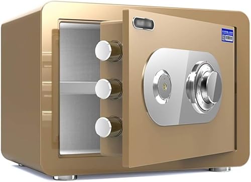 Passwort-Schließfach, Safes Mechanisches Passwort-Schließfach, Mini-Safes mit mechanischem Schloss, unsichtbarer Safe aus Stahl mit großer Kapazität, 2 Farben und 3 Größen optionaler Safeschrank (Farb von SHGDAIO