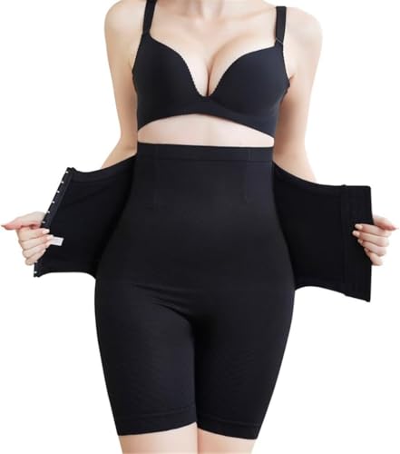 SHGDAIO 4XL 5XL Korsett Po-Lifter Body Shaper Straffender Bauchkontroll-Höschen Shapewear Hohe Taillen-Trainer Oberschenkel-Schlanker-Hüftgürtel mit Haken von SHGDAIO