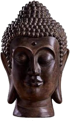 SHGDAIO Buddha-Statue, thailändisches Ornament, Zen-Buddha-Statue, Wohnzimmer, Veranda, Weinschrank, Kunsthandwerk (Farbe: A), Geschenk von SHGDAIO