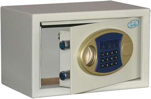 SHGDAIO strongbox Sicherheitssafe, Tresorschrank Digitale Safes, Stahlkonstruktion mit Notschlüssel Geldkassette für Büro- und Heim-Wandtresore strongbox von SHGDAIO