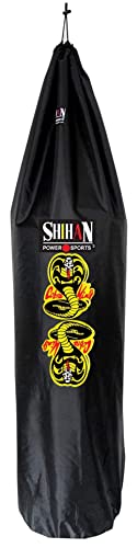 Shihan Power SPORTSCOBRA Kai Boxsackabdeckung, wasserdicht, 1,5-1,8 m x 61 cm Durchmesser, großer Boxsack, Outdoor-Schutz für Ihren Boxsack, ideal für freistehende Schlagsäcke von SHIHAN