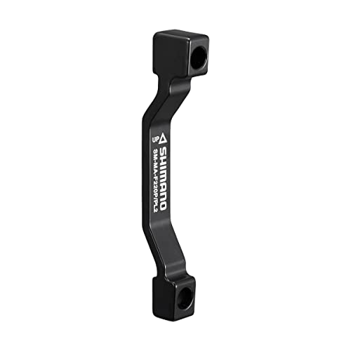Shimano 4550170897819 Bremszangenwechsler von 200 bis 220 mm Pfostenmontage, Schwarz, Front 200 mm Post mount-220 mm Shimano 4550170897819 Bremszangenwechsler von 200 bis 220 mm Pfostenmontage, Schwarz, Front 200 mm Post mount-220 mm von SHIMANO