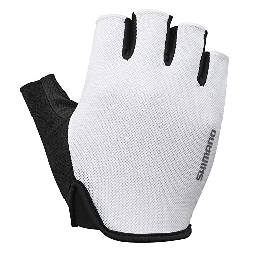 SHIMANO Unisex-Adult Atemwegshandschuhe Handschuhe, Weiß, one Size SHIMANO Unisex-Adult Atemwegshandschuhe Handschuhe, Weiß, one Size von SHIMANO