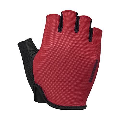 SHIMANO Unisex-Adult Atemwegshandschuhe Handschuhe, Rot, one Size SHIMANO Unisex-Adult Atemwegshandschuhe Handschuhe, Rot, one Size von SHIMANO