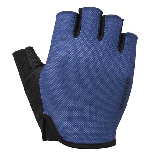 SHIMANO Unisex-Adult Atemwegshandschuhe Handschuhe, Blau, one Size SHIMANO Unisex-Adult Atemwegshandschuhe Handschuhe, Blau, one Size von SHIMANO