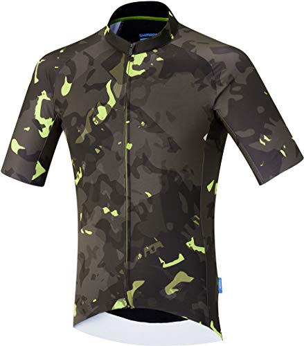 SHIMANO Breakaway Bike Jersey Kurzarm Herren Grün/Braun Größe L 2018 Kurzarm Radtrikot SHIMANO Breakaway Bike Jersey Kurzarm Herren Grün/Braun Größe L 2018 Kurzarm Radtrikot von SHIMANO